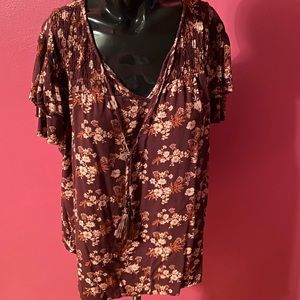 Knox Rose XXL flowy shirt